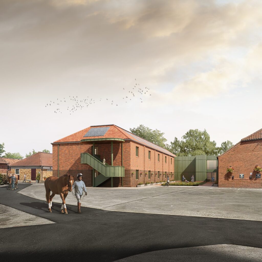 Proposed Stableside accommodation extension at York Racecourse